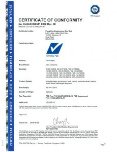 PSB Certificate